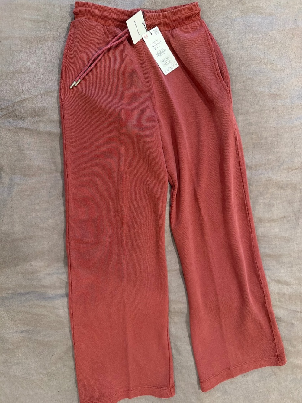 Zara Washed Effect Dusty Rose Sweatpants | Size S | NWT